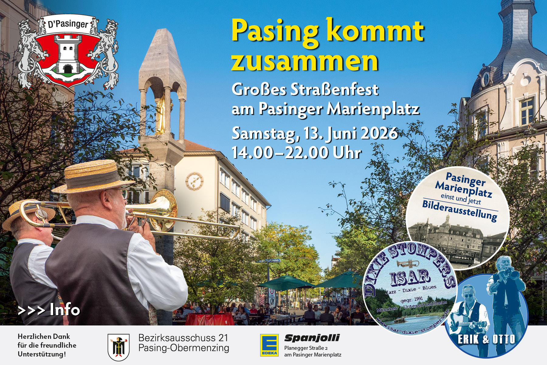 Pasing kommt zusammen